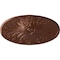 Ekena Millwork Madrid Ceiling Medallion, Hand-Painted Copper Penny, 24 3/4"W x 12 1/2"H x 1 3/4"P CM24X12MACPS - alternate 1